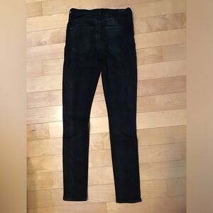 Citizens of Humanity Rocket Slick High Rise Skinny size 28 black